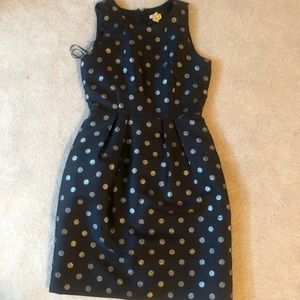 J. Crew Business Casual Polka Dot Dress